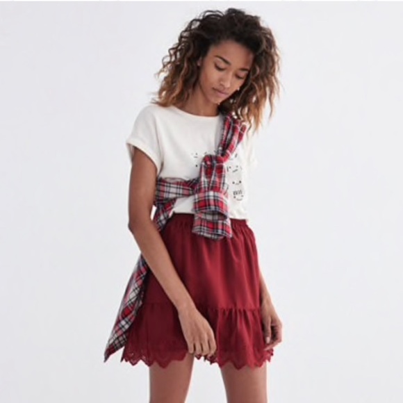 Madewell duskaway eyelet skirt medium - Picture 6 of 6